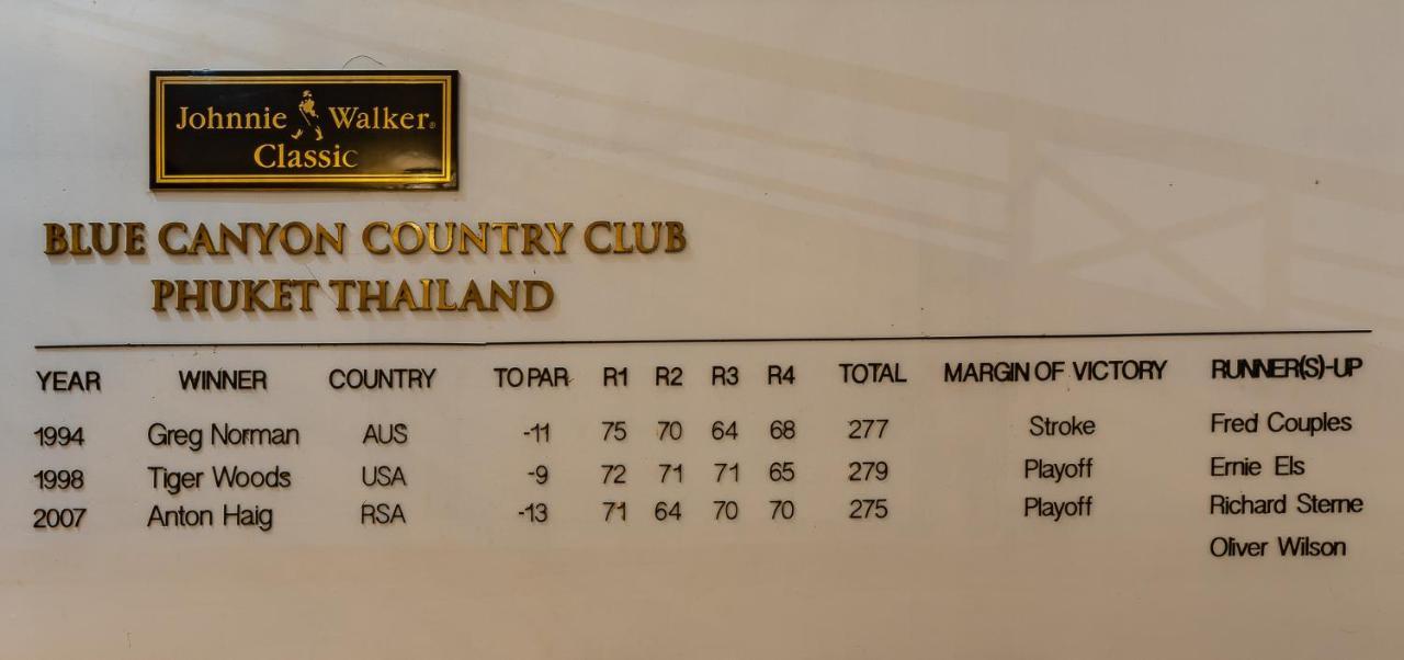 Blue Canyon Country Club Mai Khao Buitenkant foto